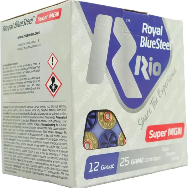 Rio Outdoors Corp Rio Royal BlueSteel 12 ga 3 1/2" MAX 1 3/8 oz #3 1550 fps 25/ct