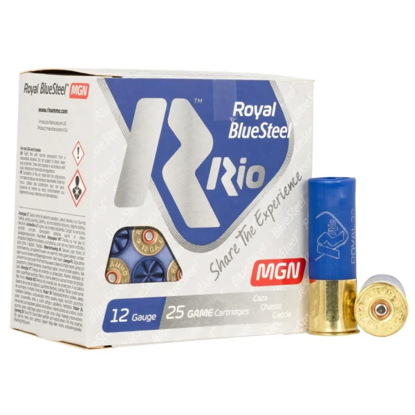 Rio Outdoors Corp Rio Royal BlueSteel Heavy Magnum 12ga 3" 1-3/8oz 1300fps #7 25rds