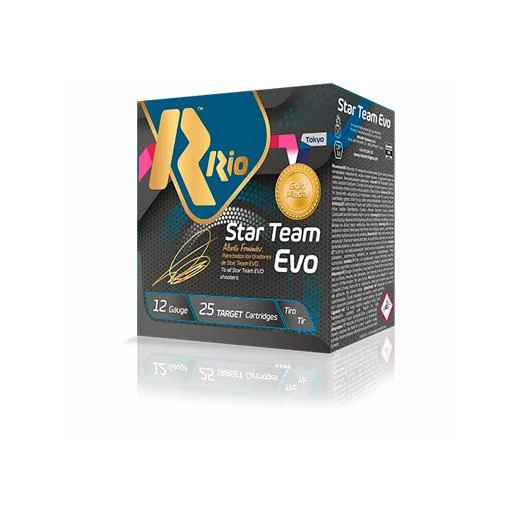 Rio Outdoors Corp Star Team EVO HV 32 Gram Shotshells 12 ga 2-3/4" 1-1/8 oz 1300 fps #7.5 25/ct