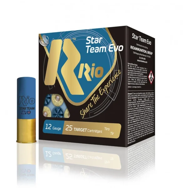 Rio Outdoors Corp Rio Star Team Evo 28 Low Recoil Shotshells 12 ga 2-3/4" 1 oz 1135 fps #7.5 25/ct