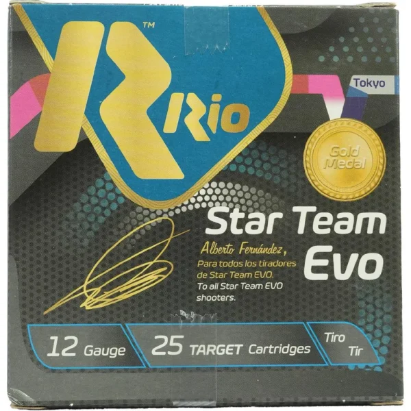 Rio Outdoors Corp Star Team EVO 28 HV Shotshells 12ga 2-3/4" 1oz 1315fps #8 25/ct