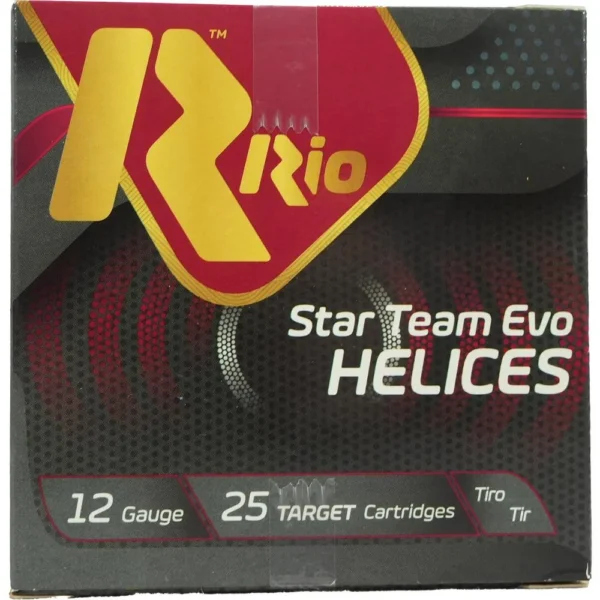 Rio Outdoors Corp Rio Star Team EVO Helice HV Shotshell 12ga 2-3/4" 1oz 1315 fps #7.5 25/ct