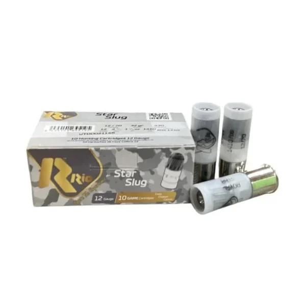 Rio Outdoors Corp Rio Star Shotshell 12 ga 2-3/4" 1-1/8 oz 1410 fps Slug 10/ct