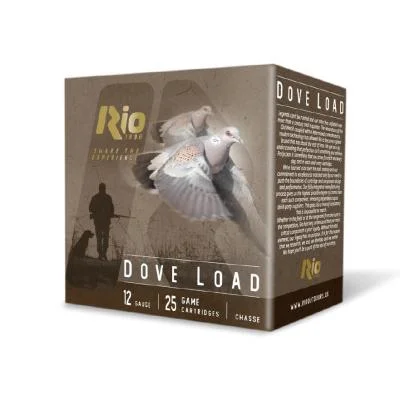 Rio Outdoors Corp Rio Dove Load Shotshells 12ga 2-3/4" 1oz 1250 fps #8 25/ct