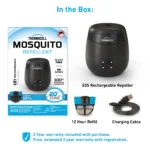 Thermacell Repellents Inc. Thermacell Rechargeable Mosquito Repeller Charcoal