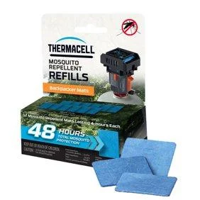 Thermacell Repellents Inc. Thermacell Backpacker Mat Only Refill 48 Hours
