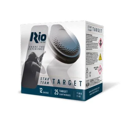 Rio Outdoors Corp Rio Star Team Target Shotshells 12ga 2-3/4" 1oz #8.5 1250 fps 25/ct