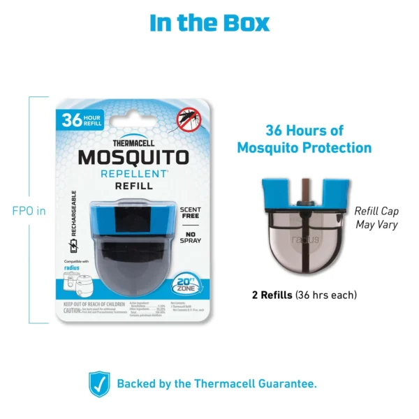 Thermacell Repellents Inc. Thermacell Rechargeable Mosquito Repellent Refill 36 HR 2/ct