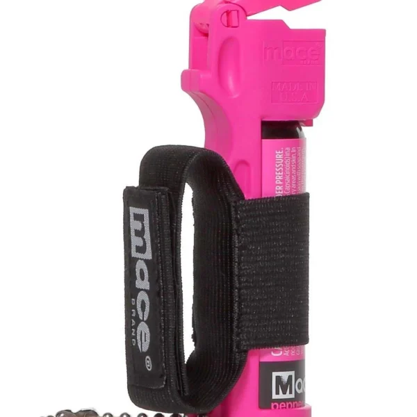 Mace Personal Defense Mace Jogger Sport Pepper Spray 18 Grams 12' Range - Hot Pink