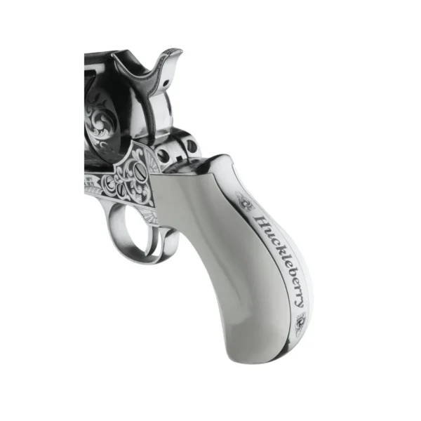 Cimarron Fac Cimarron Firearms Huckleberry Handgun .45 Colt 6rd Capacity 3.5" Barrel Nickel Finish Poly Ivory Grip
