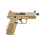 FN USA FN 509 Tactical Handgun 9mm Luger 10rd Magazines (2) 4.5" Threaded Barrel FDE NMS