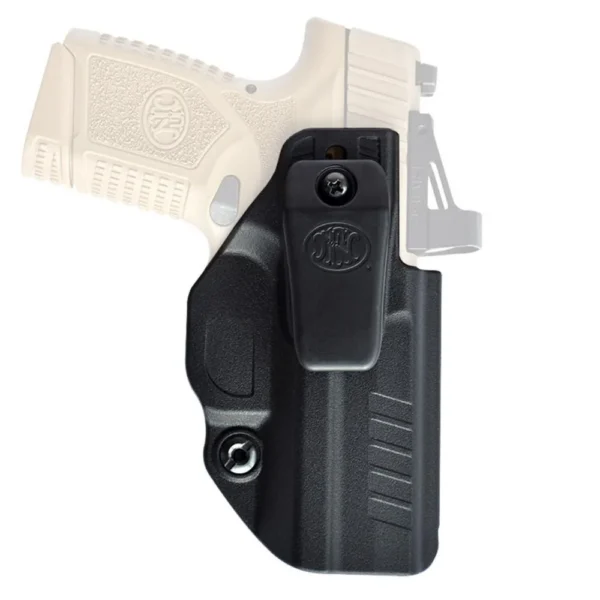FN USA FN Reflex IWB Holster, black right-hand holster with belt clip and pistol outline