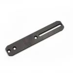 Area419 ARCALOCK 8-inch Universal Dovetail Rail, black top view with slot and mounting holes