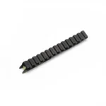 Area419 Area 419 CZ457 scope rail, black angled top view with ridged mounting slots