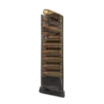 ELITE TACTICAL SYSTEMS GROUP Elite Tactical Systems Carbon Smoke Handgun Magazine for Glock 22 .40 S&W 16/rd