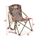 AdvenTec LLC dba Rig Em Right Outdoors Rig'Em Right Camphunter Chair Gore Optifade Marsh