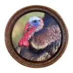 Rock Ridge Outdoors The Grind Bark'n Betty Glass Turkey Pot Call with Hickory Striker