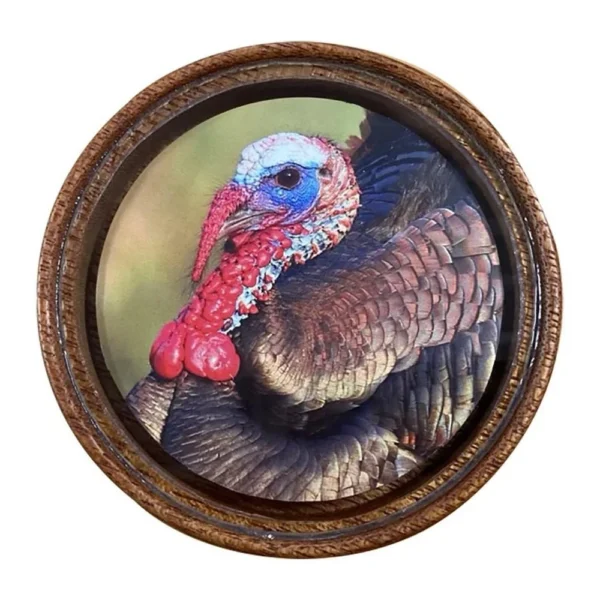 Rock Ridge Outdoors The Grind Bark'n Betty Glass Turkey Pot Call with Hickory Striker