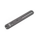 Area419 Area 419 ARCALOCK Universal Dovetail Rail, black top view with slot and mounting holes