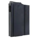 Check-Mate M1A / M14 Compatible Rifle Magazine, black metal magazine in angled view