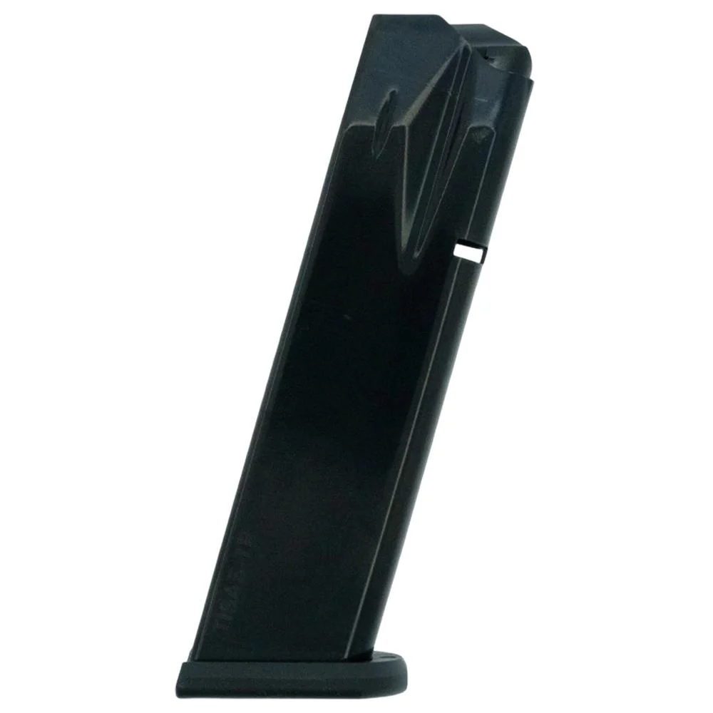 primary-44680 Check-Mate Sig P226 Compatible Handgun Magazine, angled view of black magazine