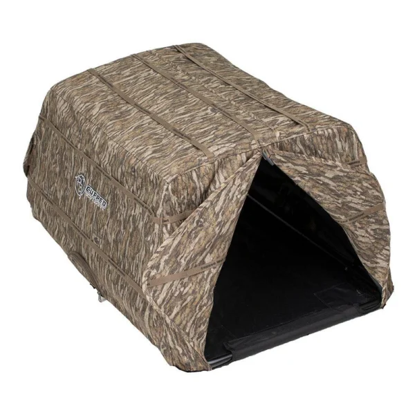 Rock Ridge Outdoors Cupped Hunting Dog Blind Mossy Oak Bottomland