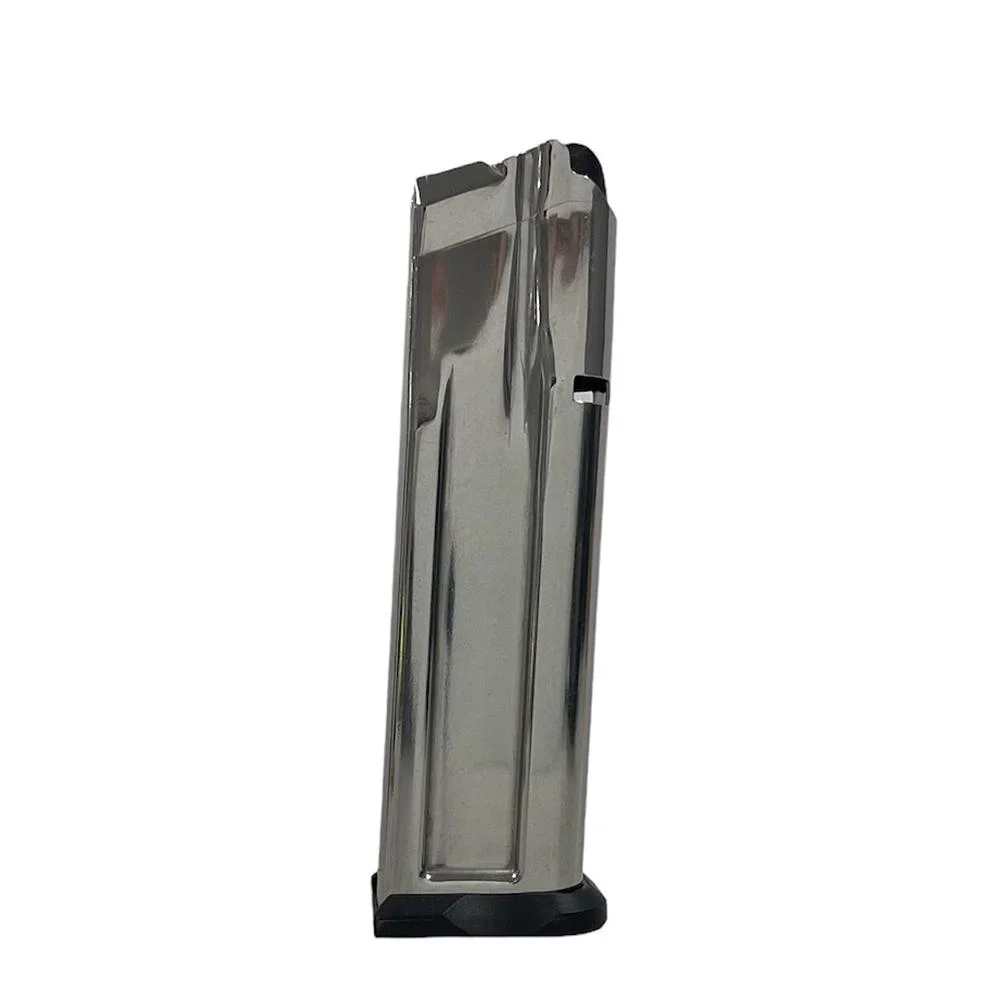 primary-44702 Check-Mate Staccato 2011/Kimber 2K11 Handgun Magazine, angled stainless body with black base