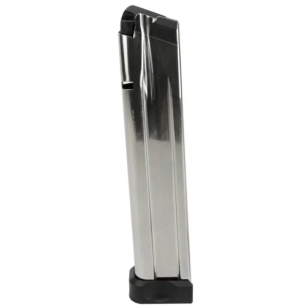 Check-Mate Staccato 2011/Kimber 2K11 Handgun Magazine, tall stainless body with black base