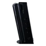 Check-Mate Magnum Research Desert Eagle Handgun Magazine, angled black body with witness holes