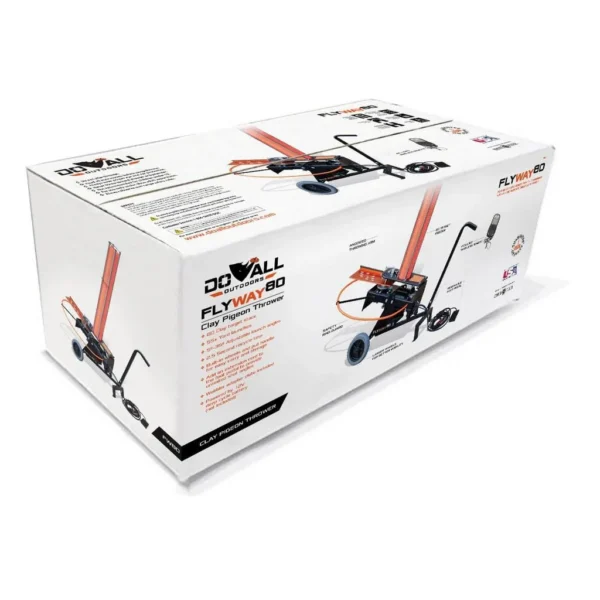 Do All OutdoorsLlc Do-All Outdoors FlyWay 80 Automatic Clay Pigeon Thrower w/Wireless Remote