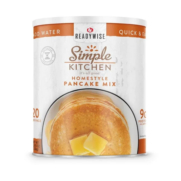 ReadyWise Company Readywise Simple Kitchen Pancake Mix 20 Serving