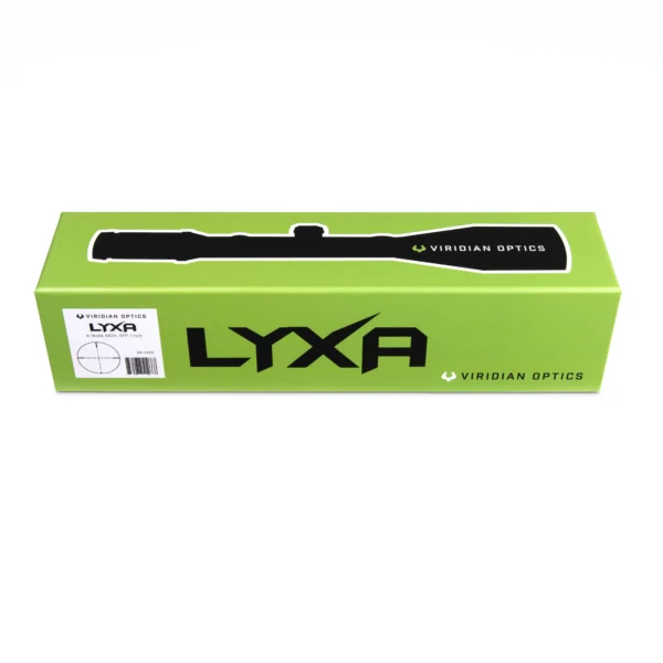 Viridian Green Laser EXCLUSIVE Viridian LYXA Rifle Scope 3-12x44 1" SFP BDC MOA Non-Illum Black