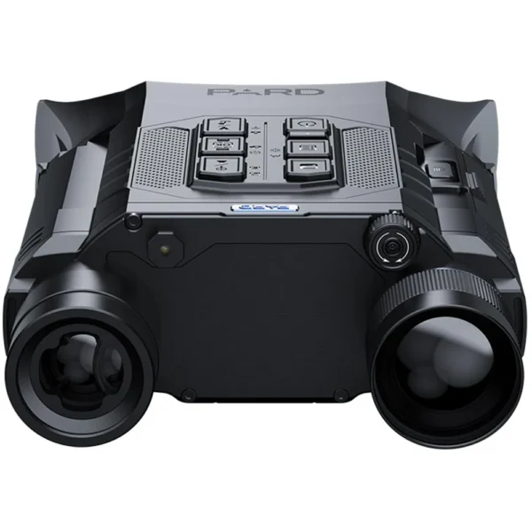 Pard Harrier Thermal Binocular 480-35, black front view with dual eyepieces and top controls