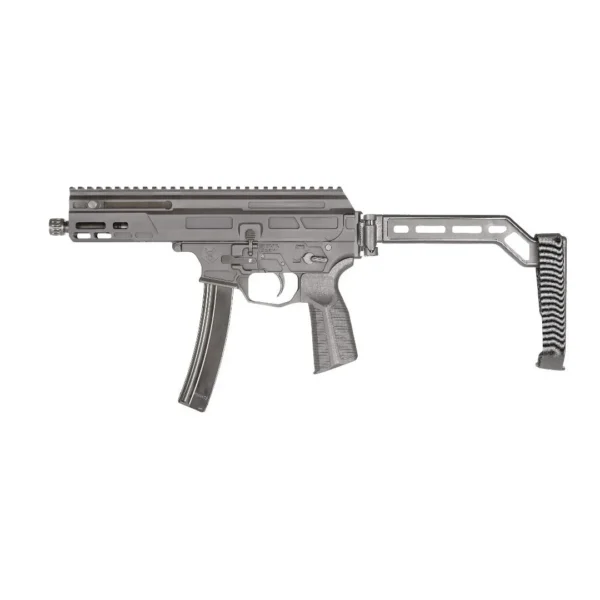 10 Ring Matador Arms MAT-9K Roller Pistol 9mm Luger 30rd Magazine 5.5 Barrel H&K Magazine Compatible Black Brace