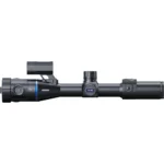Pard Pantera Zoom Thermal Imaging Rifle Scope with LRF, black left-side view with top display