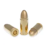 Patriot Sports LLC Patriot Sports Brass Case Handgun Ammunition 9mm Luger 124gr FMJ 1148 fps 50/ct