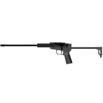 Dark Mountain Arms LLC Dark Mountain Stowaway Rifle 5.7x28mm Single Shot 16" Threaded Barrel Black
