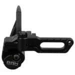 Pure Archery Group Ripcord RAK arrow rest, black right-side view with standard mount