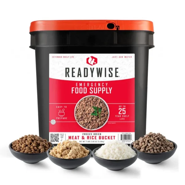ReadyWise Company Readywise Meat and Rice Bucket