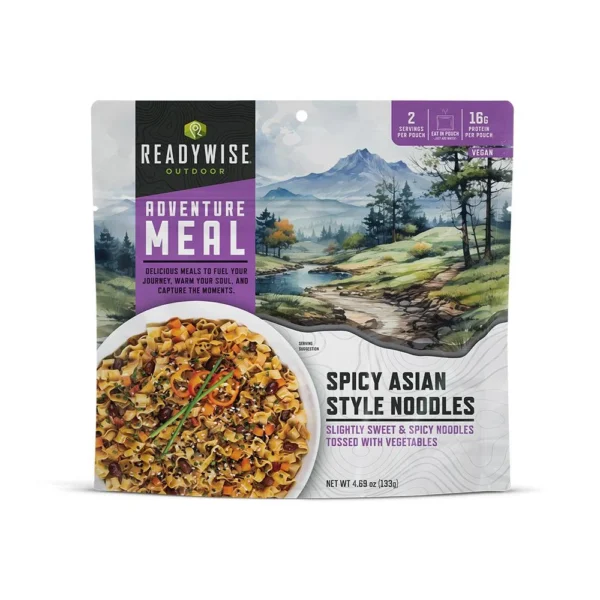 ReadyWise Company Readywise Spicy Asian Style Noodles Single Pack