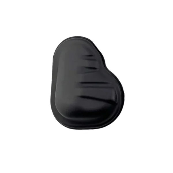 Henry Holsters PHLster Wedge Rx large black holster cushion, top view with contoured shape