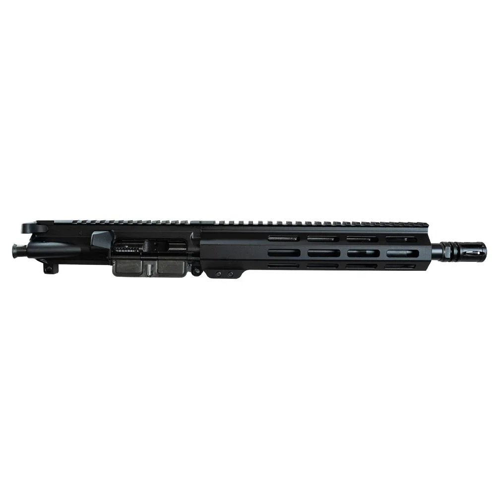primary-45083 One Horse Complete Upper Receiver black upper assembly, right-side view with slotted handguard
