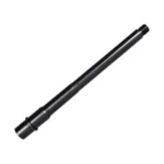 One Horse Pistol Gas Barrel, black angled view with threaded muzzle and stepped profile