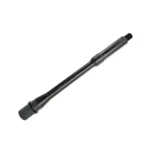 One Horse Carbine Gas Barrel, black angled view with threaded muzzle and stepped profile
