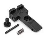 Wilson Combat Ruger GP100 Serrated Blade Handgun Sight Rear Square Notch Black