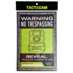 Tactacam - Reveal Hold Co Tactacam No Trespassing Sign 3/ct
