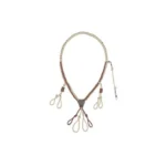 Rig'Em Right Copperhead Deluxe 4-Call Lanyard, tan braided loop with four hanging call loops
