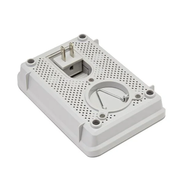 primary-45208 SnapSafe Rechargeable Gun Safe Dehumidifier, white top view with plug and indicator dial