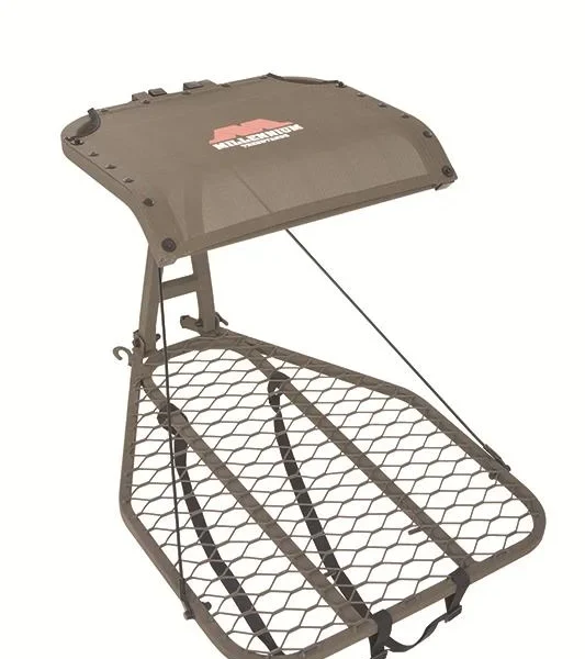 Millennium M50 Steel Leveling Hang-On Tree Stand With Footrest Includes Safe-Link 35' Safety Line