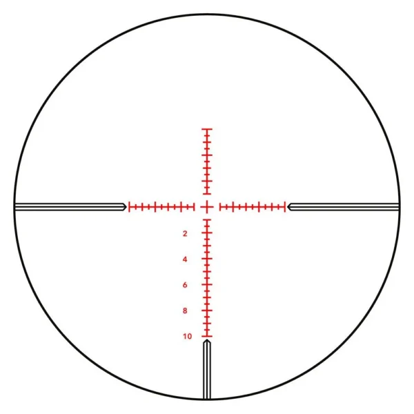 German Precision Optics GPO GPOTAC Tactical Rifle Scope 4.5-27x50i 34mm FFP LRi Pro Illum. Black
